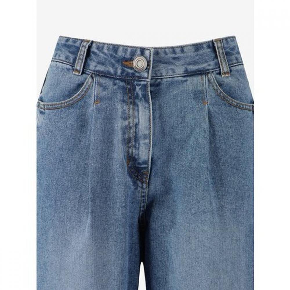 Cc Collect Pin Tuck Baggy Denim Pants C261psa401