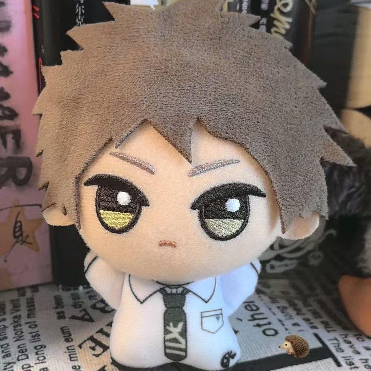 10Cm Danganronpa: Trigger Happy Havoc Pluche Verkleed Katoenen Poppen Speelgoed Voor Kinderen Cosplay Decor Verjaardagscadeau Fan Verzamelingen 10cm beige