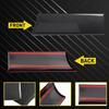 Carbon Fiber Center Console Armrest Box Cover+Button Trim For Benz C Class W205