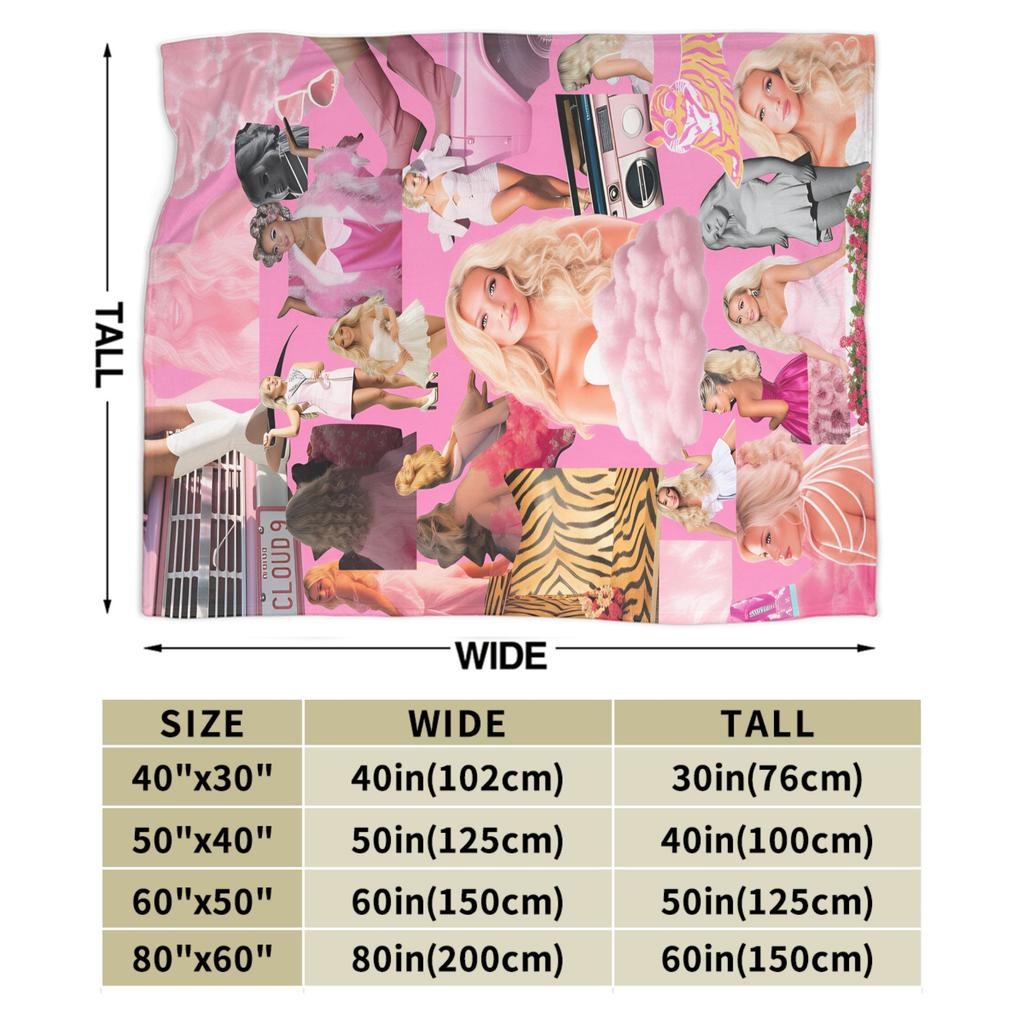 Megan Moroney Singer Cloud 9 Album Comfortable Blanket Pattern Throw Blanket Living Room Flannel Bedspread Sofa Bed Cover