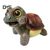 Schildkrötenstatue, Mini-Figur für den Garten, wasserdicht, UV-beständig, Mini-Größe, entzückende Tierstatue in Schildkrötenform, Hof-Ornament