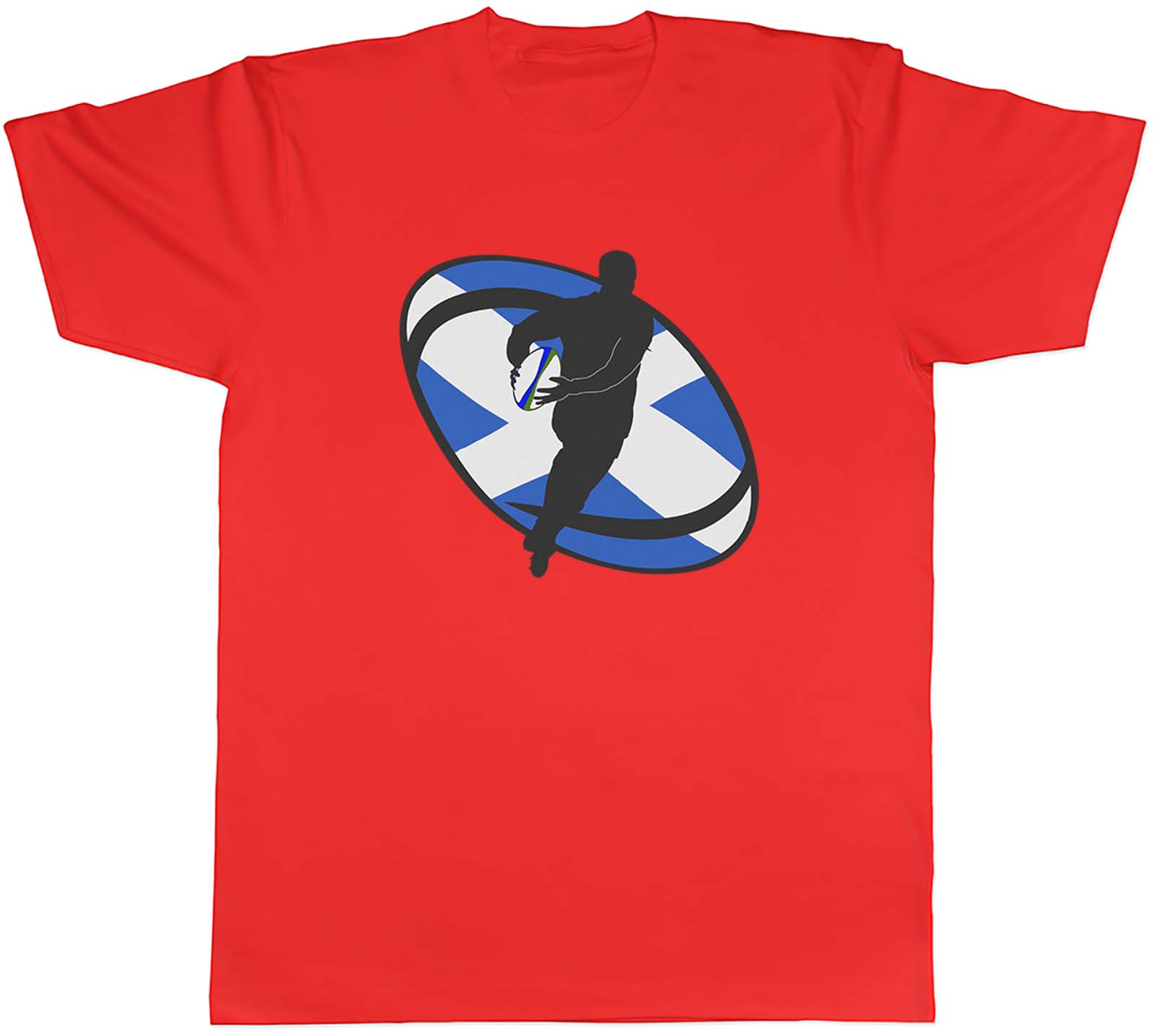 Rugby Scotland Unisexs Unisex TShirt Tee S