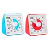 Visual Clock Kitchen Timer Cooking Timer Plastic Material Visual Timer Perfect for Cooking Sleeping Outdoor Activities
