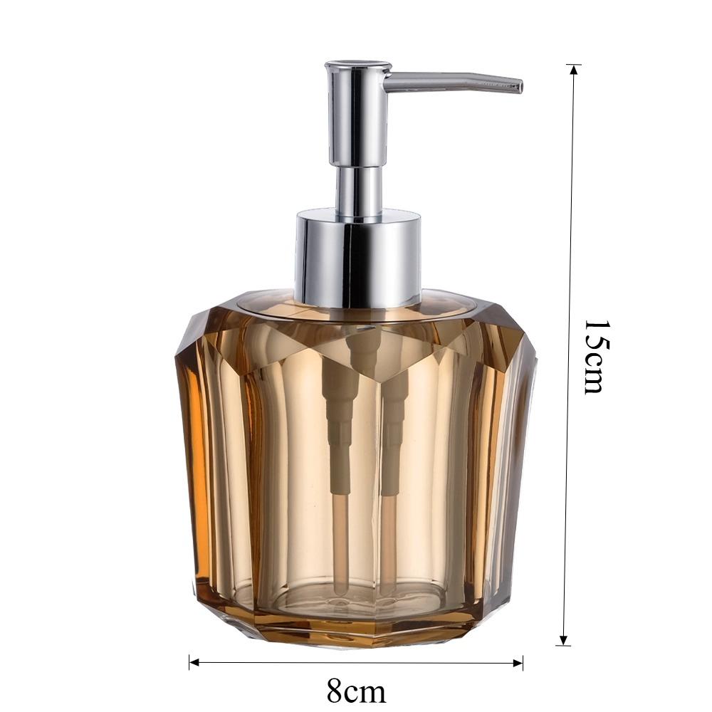 

1pc Acrylic Hand Sanitizer Bottle Hotel Liquid Pressure Bottle Hair Conditioner/shower Gel Bottling Bottle Bathroom Accessories