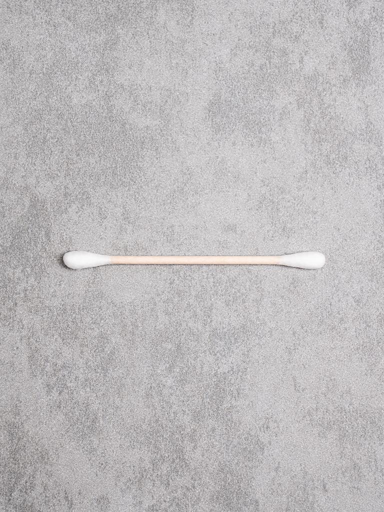 Wood Stick Round Cotton Swabs, 500 Count Pack