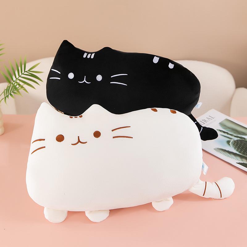 Süßes Katze Sofa Überwurf Kissen bequem weich süß Nachttisch Taille Keks Katze Stuhl Kissen Mittagspause Liegekissen