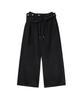 Lense Belt Sweatpants Set Black