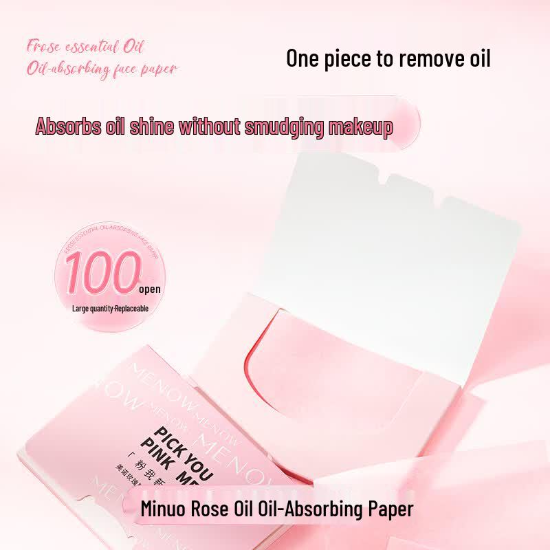 Meinuo Rose Oil Blotting Paper