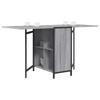 Dining Table 144 x 60 x 75 cm Particleboard Sonoma Grey
