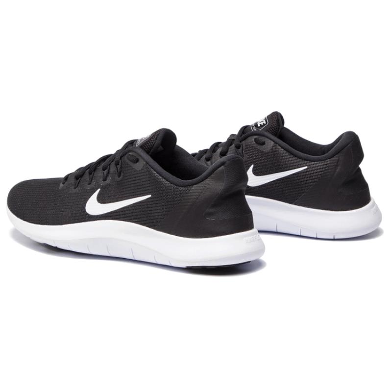 Nike Flex 2018 Rn Black White Black Sneakers AA7397-018