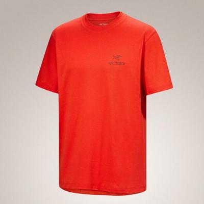 Arcteryx Crag Sl Cotton Bird Word Shirt Ss Men Dynasty   Mars