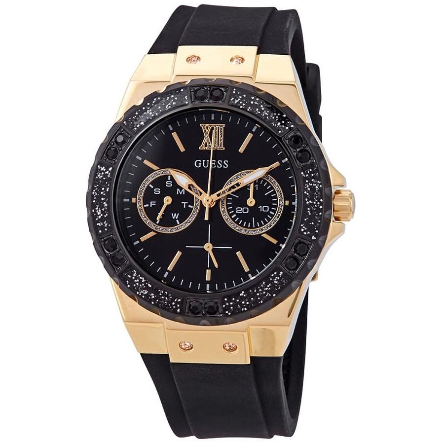 Ladies' Quartz Watch, Quartz Movement, Stainless Steel Case, Rubber Strap, Pointer Display, Suitable For Daily, Sports And Other Occasions W1053L7