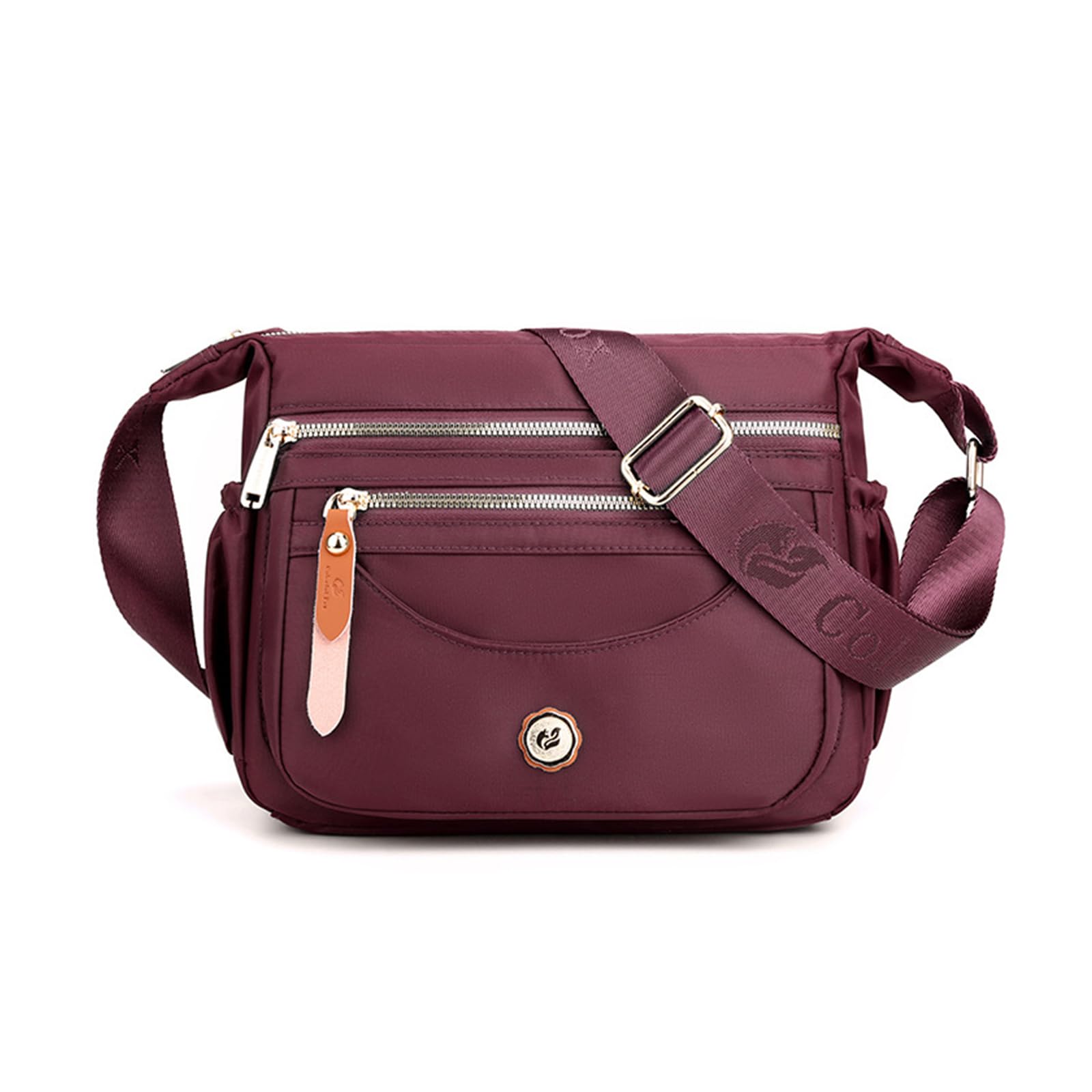 

Shoulder Large Commuter Shoulder Multiple Perfect for and Dark A Popular NICOLE&DORIS Women s Bag, Capacity, Crossbody, Stylish, Nylon, Multi-Purpose,