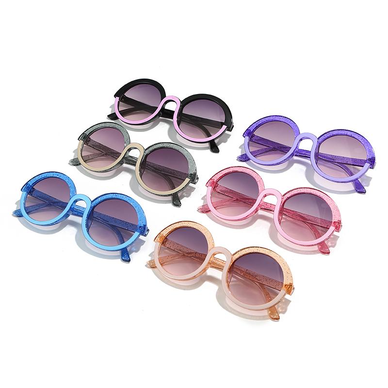 New Kids Sunglasses Minimalist Round Sun Glasses UV400 Protection for Boys Girls Fashion Eyewear
