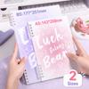 Gradient Color Binder Notebook A5/B5 Notepad Multi-functional Loose-leaf Notebook  Studnets