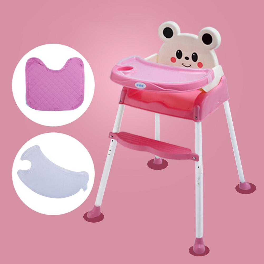 4-in-1 Infant Multi-function Dining Chair Foldable Portable Chair Seat Princess powder#0