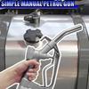 1In FNPT Fuels Nozzle With Hook And Swivels Fuels Nozzle Rotating Spouts For Gasolines Kerosene Manual Flow Control