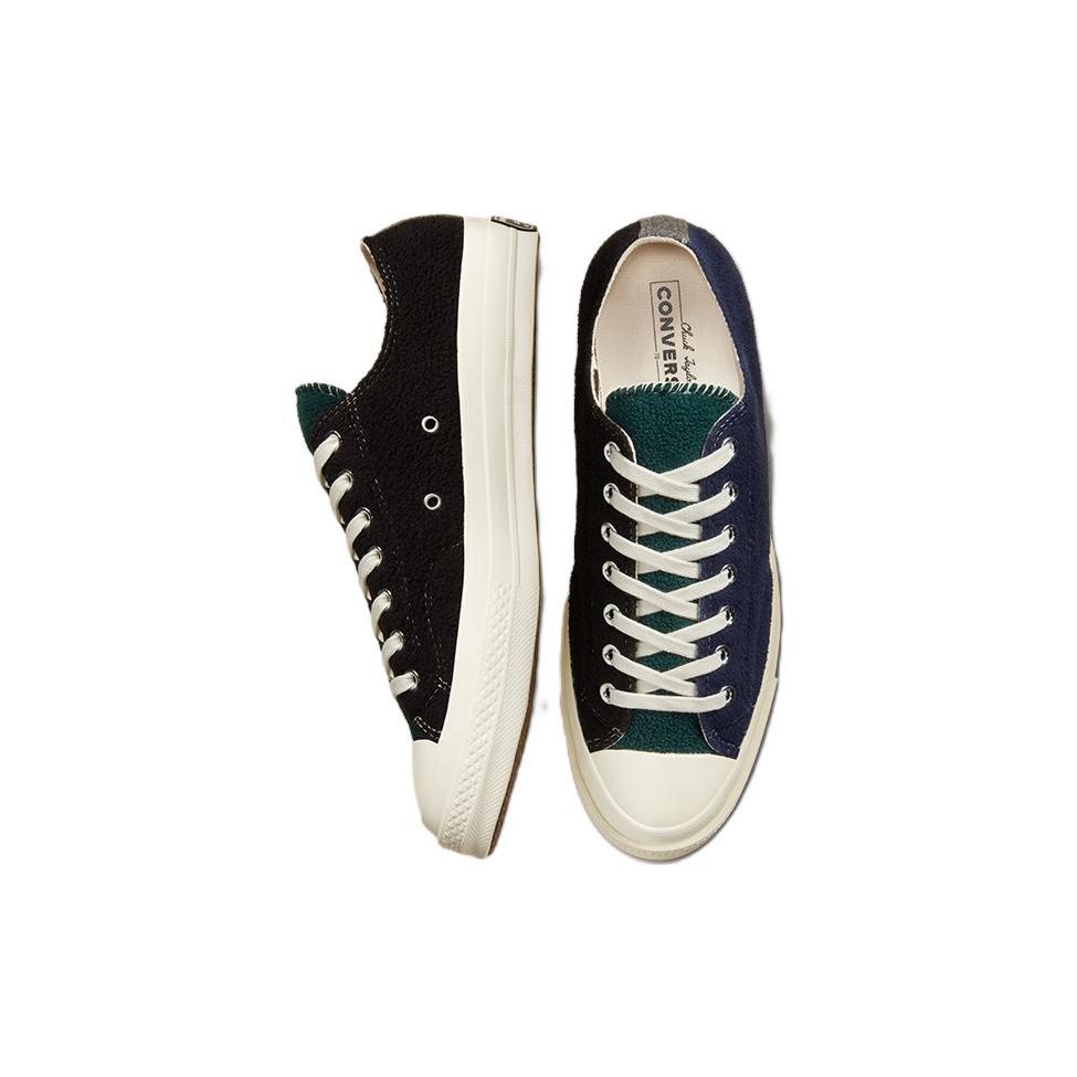 Converse Chuck 70 Low Beyond Retro Fleece Black Blue Green 172268C