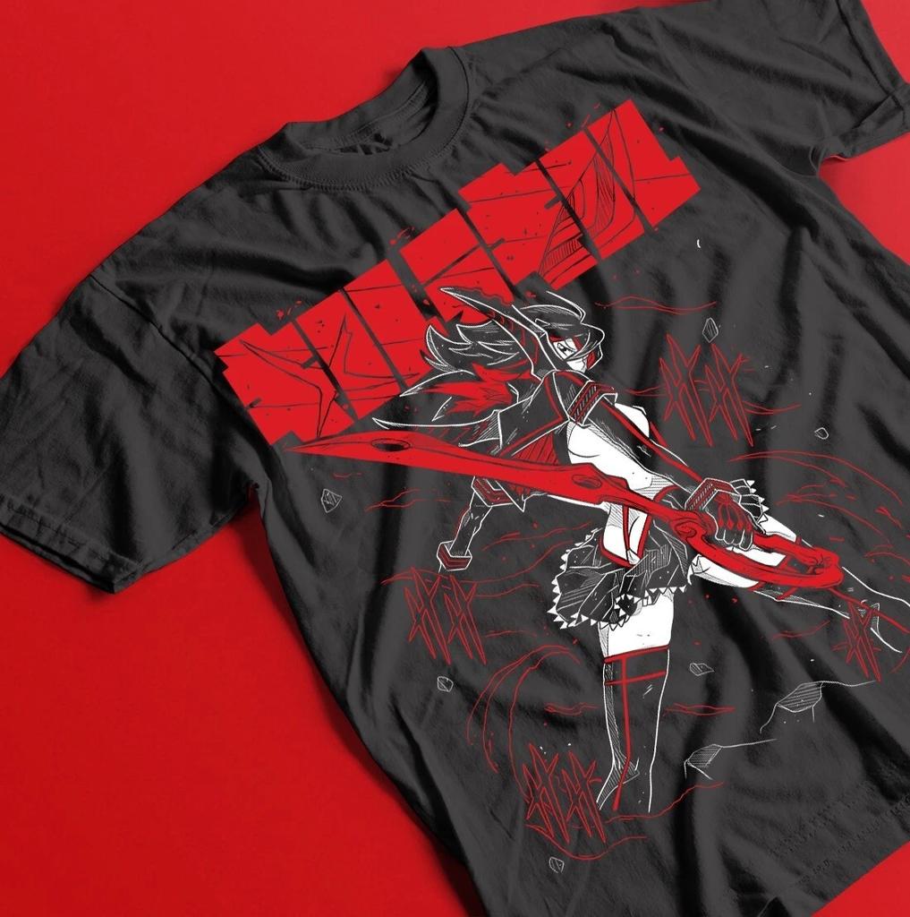 Kill la Kill Ryuko Tričko, Anime Dívka Senketsu Černé Unisex Tričko, Všechny Velikosti