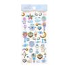 Hot Selling 3D Relief Crystal Stickers 1pcs Glitter Diamond Gemstone Decals for Toddler Girl Educational Reward Phone Case