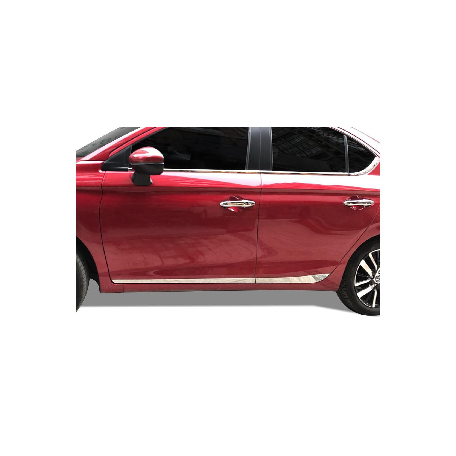 

Для Honda City Хромированная боковая дверь, 4 шт., 2021 г. и позже