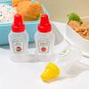 1 Set Bottles Sauce Squeeze Leak-proof Mini Condiment Squeeze Bottles Salad Dressing Jars