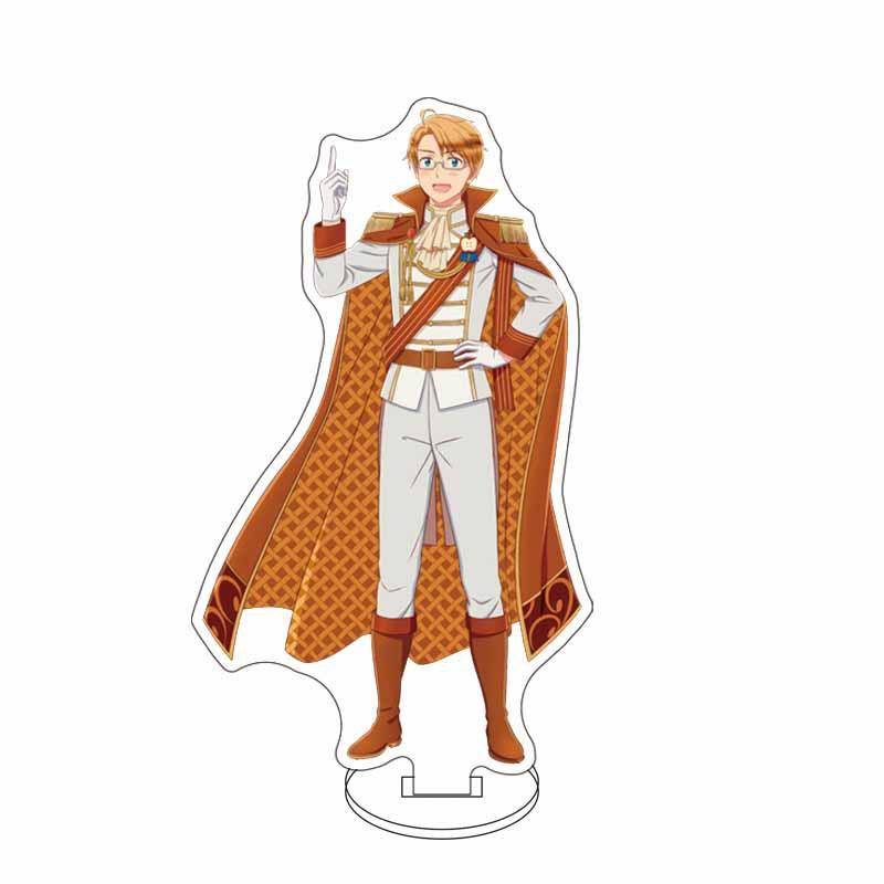 Anime World Stars Feliciano Vargas Ludwig Kiku Acrylic Stand Model Plate Decoration Originality Desk Figure Display Cartoon