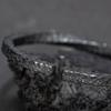 Retro Mobius Bangle Bracelet Unisex Luxury Black Romantic Couple Jewelry Unique Personality Gift for Men & Women