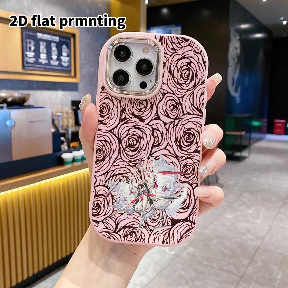 Phone Case: 2D Flat Design Suitable for iPhone 18 17 16 15 14 13 Pro Protective Case, Couple Style, Delicate and Gorgeous, Christmas and Halloween Gif