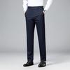 Shanshan Men's Silk Blend Business Casual Trousers