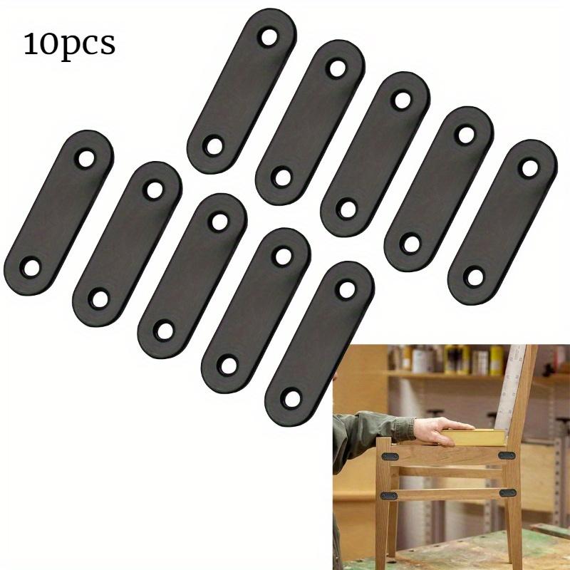 

20 шт., угловой кронштейн для полки из нержавеющей стали, аксессуары для рабочего стола, кронштейны для починки пластин, полки, подставка для планшета, кронштейны