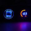 12 V LED Duel Auto 2 USB-Port Ladegerät mit DC Voltmeter Digital Auto/Motorrad/Boot Zigarettenanzünder Buchse Splitter
