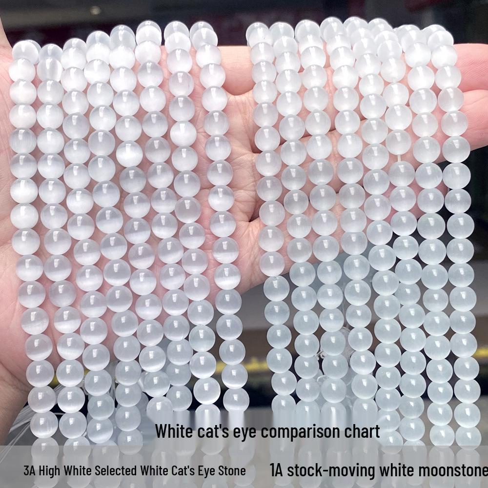 Cat's Eye Crystal Beads for DIY Jewelry: Bracelets & Necklaces Craft Materials.