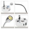12v 24v Led Reading Wall Light Lamp Campervan Lights Rv Sconce Touch Control Rotating Spotlight For Truck Boats Bedside Flexible