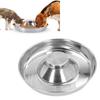26cm Metal Feeding Bowl Labyrinth Groove Anti Choke Dog Bowl Cat Food Water Bowl  Daily Meal Time