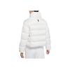 Nike Solid Color Straight Long Sleeve Down Jacket Women Outerwear White DH4080-100