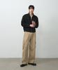 Draw Fit Eagle Harrington Washed Jacket [Black]