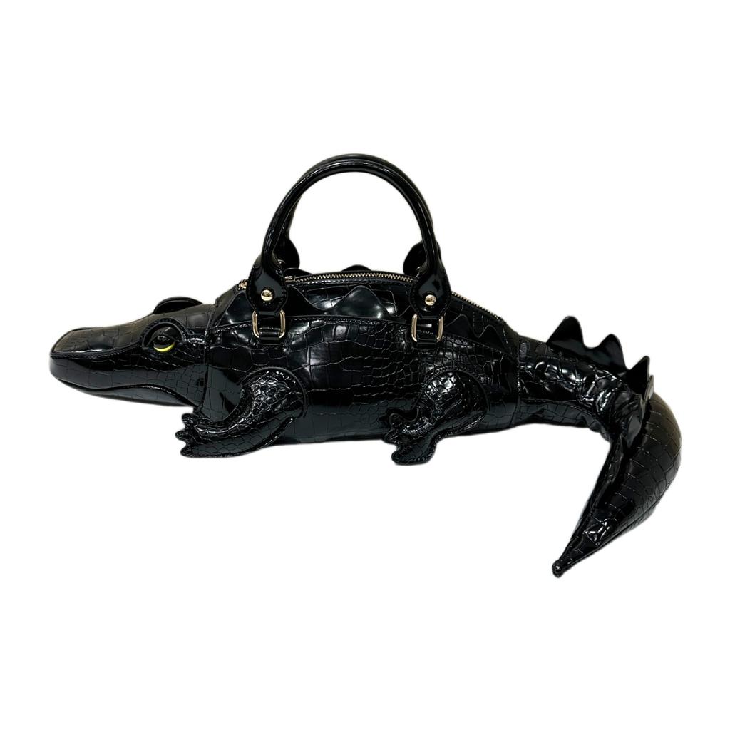 Handbag Shoulder Bag Small-scale Design Three-dimensional Crocodile Pattern Bag Crossbody Bag