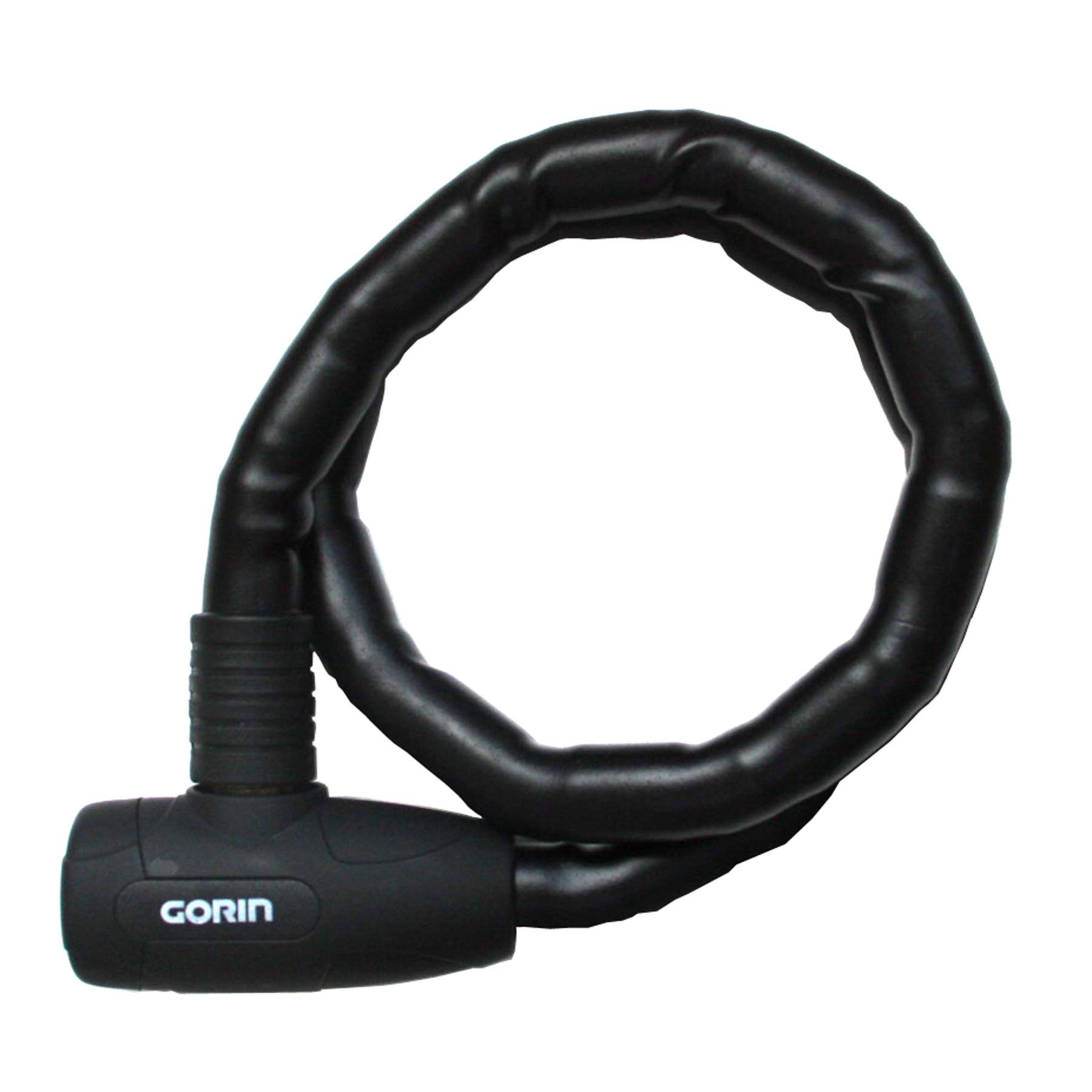 Замок с тросом GORIN G229W Замок для соединения Черный 18×700 мм (К) чёрный
