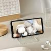 A multifunctional desktop phone holder, transparent phone holder, portable phone holder, TV-watching gadget