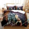 Set Biancheria da Letto Anime Fullmetal Alchemist Copripiumino Coperta per Camera da Letto Singolo Twin King Size Coperta Trapuntata Tessile per la Casa