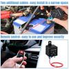 Remote Battery Disconnect Switch 200A, DC12V Top Post Negative Battery Shut Offs Switch for Car Truck Vehicle