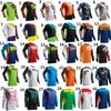 Quick-Dry Breathable Cycling Long Sleeve Jersey Mountain Bike Road Motorbike Sports Wear