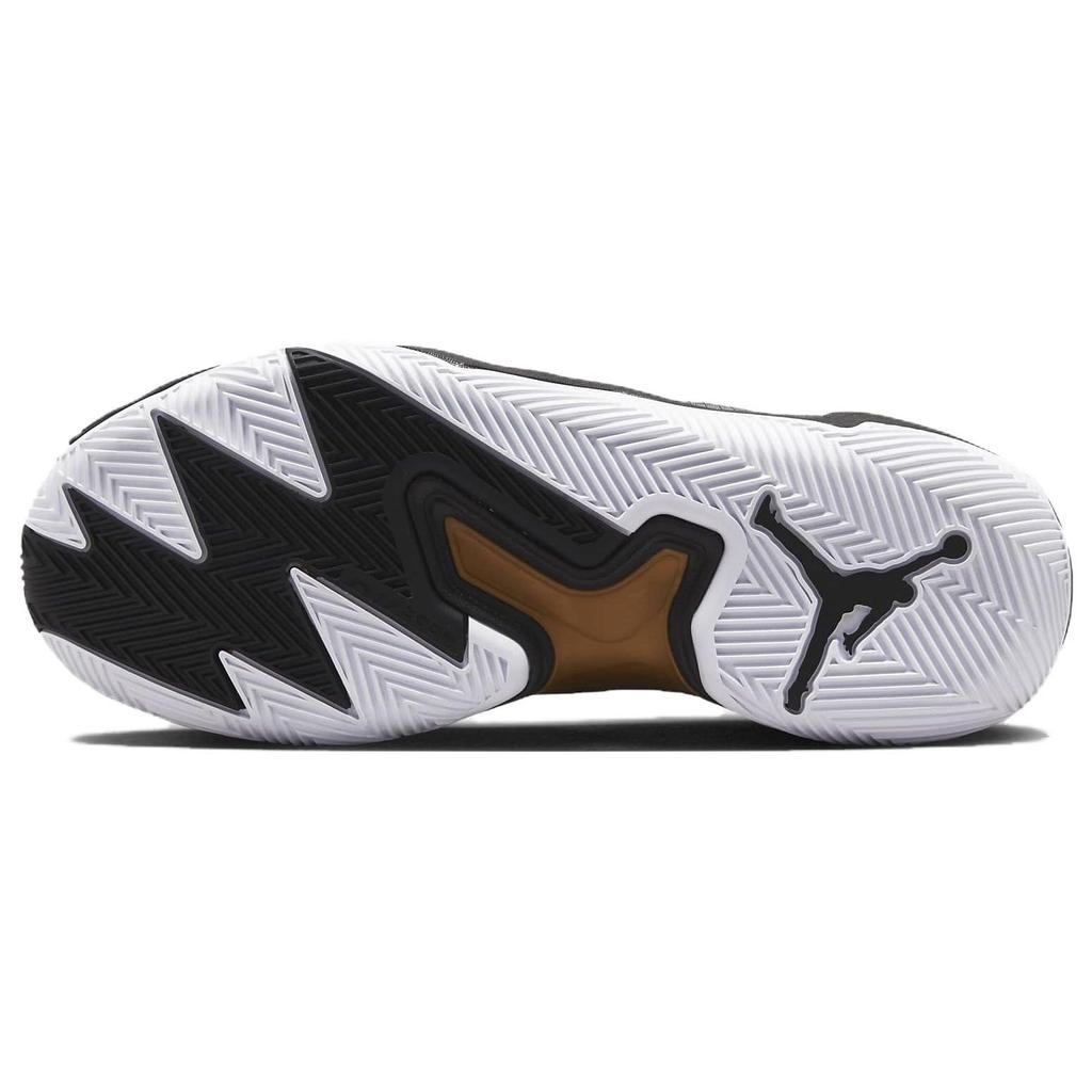 Air Jordan One Take 4 Black Metallic Gold Unisex Sneakers White DO7193-007