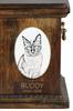 Tonkinese Cat – Commemorative plaque with a cat photo, tombstone with a print | Art-Dog