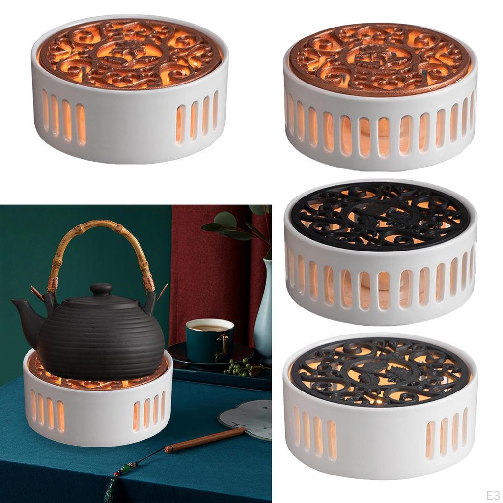 Teapot Warmer Accessories Tea Keep Warm Tealight Preservation for Teahouse