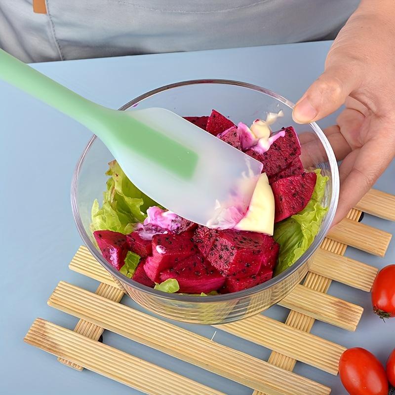 3 шт./набор антипригарных силиконовых лопаток для выпечки — фото 3