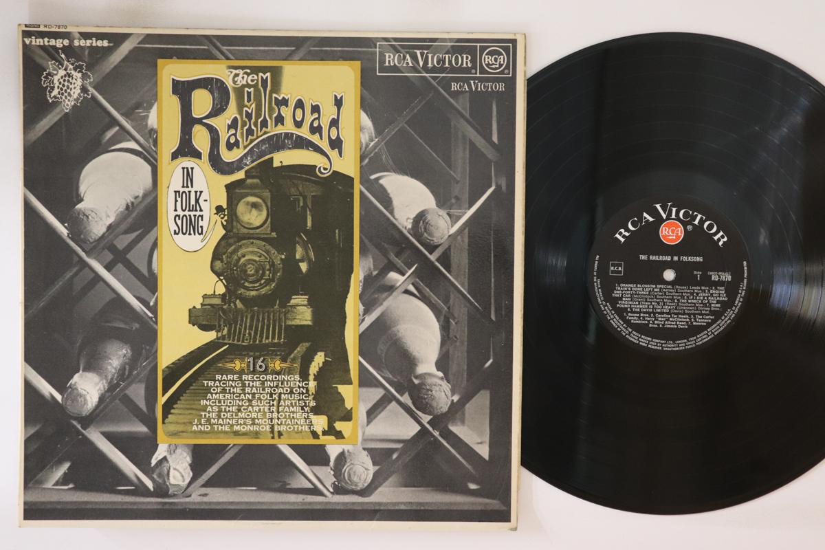 

LP Record VARIOUS Railroad In Folksong RD7870 RCA VICTOR 1967 UK Folk Used