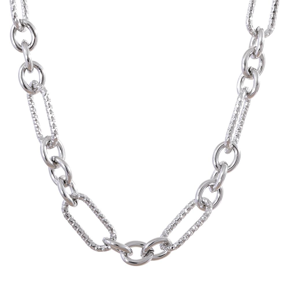 Yhpup Waterproof Stainless Steel Metal Handmade Neck Chain Necklace Bracelet for Women Statement Fashion Jewelry PVD Plated