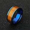 NFC Stainless Steel Phone Chip Dripping Oil Dual Dragon Pattern Smart Ring Gift